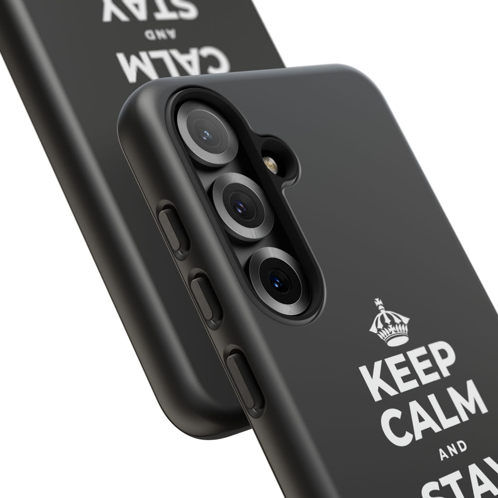 KEEP CALM AND STAY UNBOTHERED Phone Case