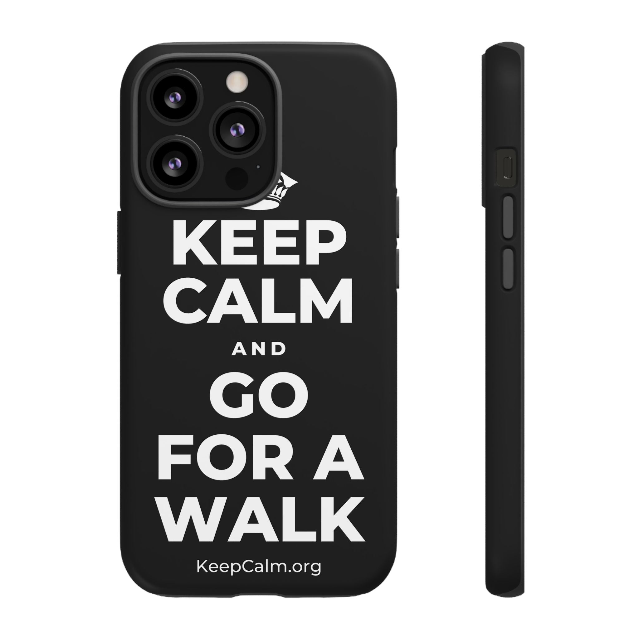 KEEP CALM AND GO FOR A WALK Phone Case