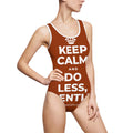 KEEP CALM AND DO LESS, GENTLY One-Piece Swimsuit
