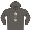KEEP CALM E PEGA UMA AULA DE CADA VEZ Organic Hoodie Tee