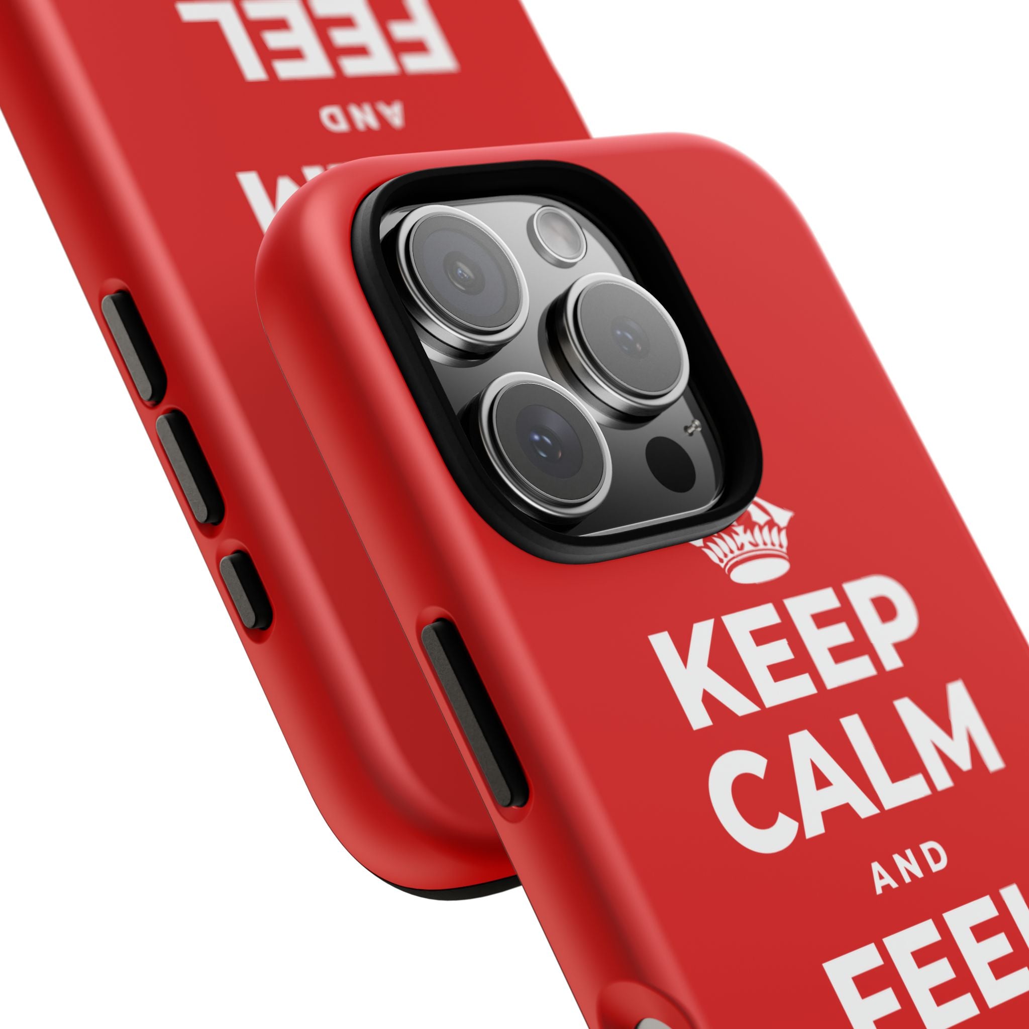 KEEP CALM AND FEEL YOUR FEET Phone Case