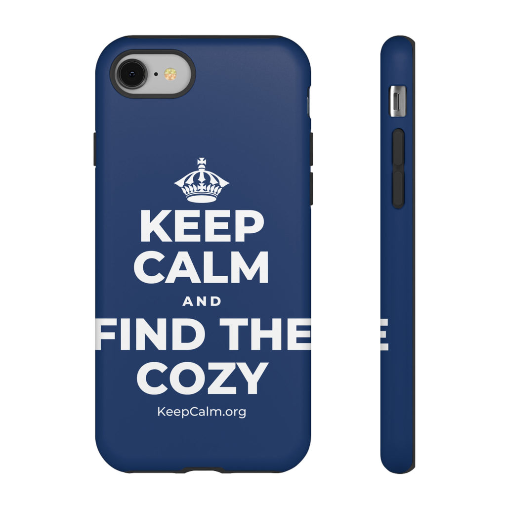 KEEP CALM AND FIND THE COZY Phone Case
