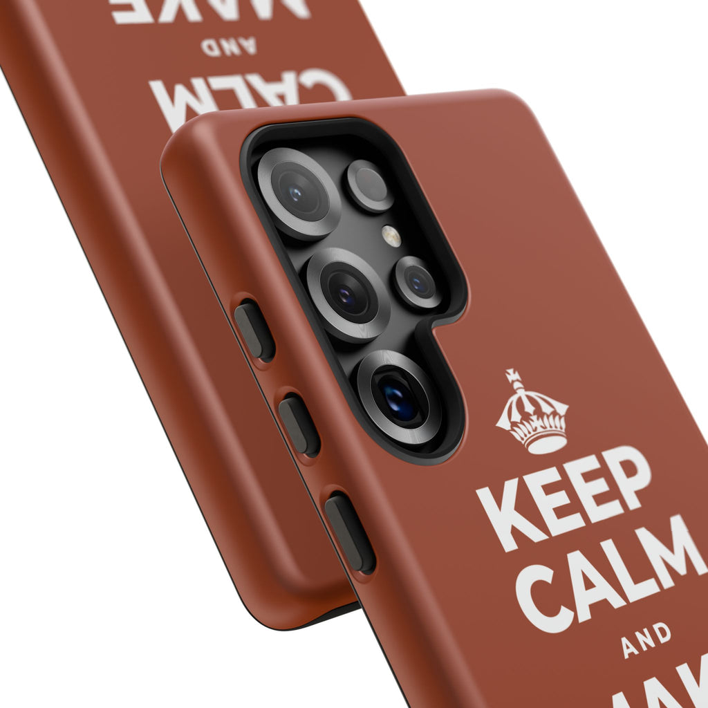 KEEP CALM AND MAKE MEMORIES Phone Case