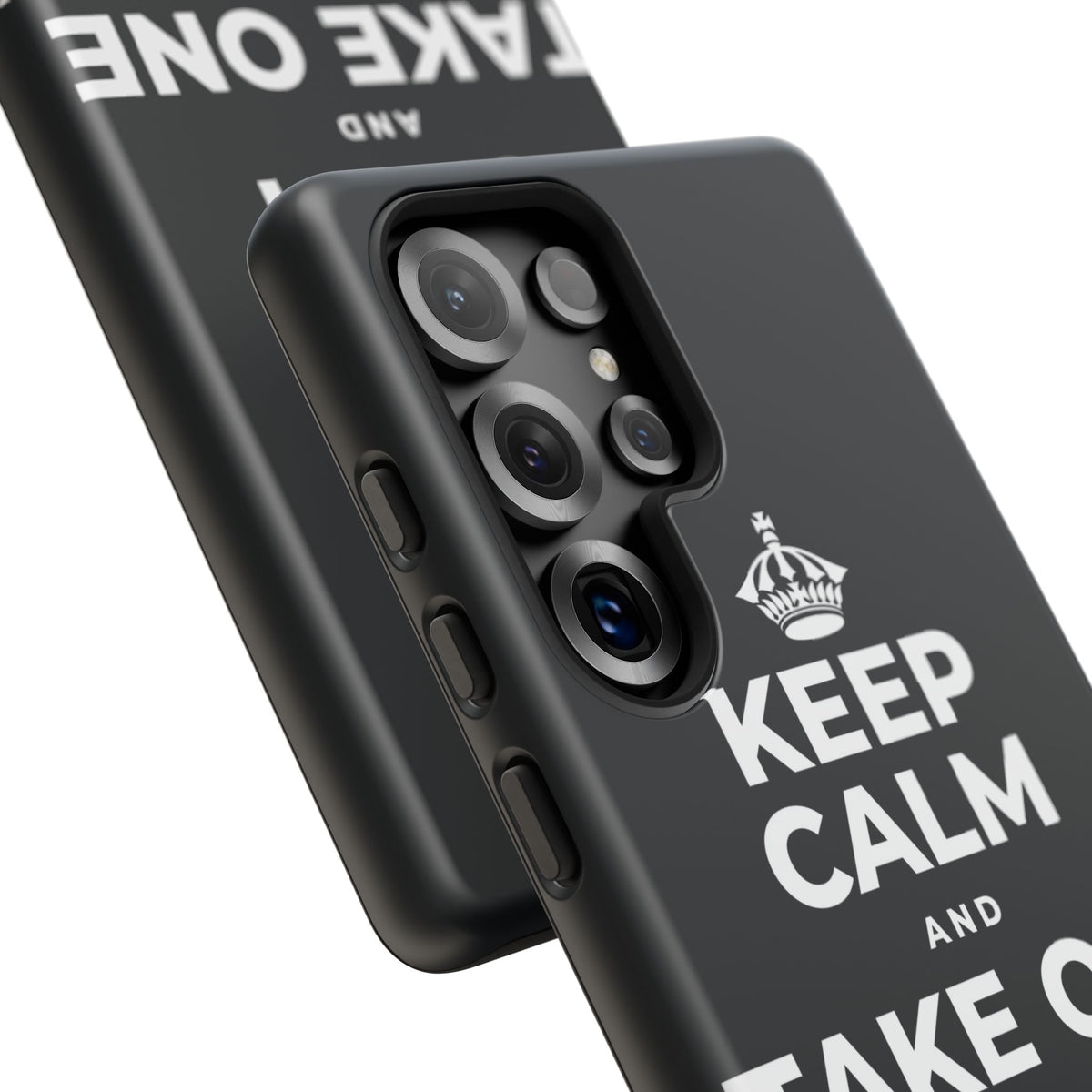 KEEP CALM AND TAKE ONE GOOD DAY AT A TIME Phone Case (Dark)
