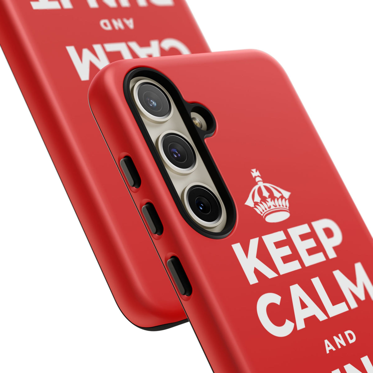 KEEP CALM AND RUN IT UP Phone Case