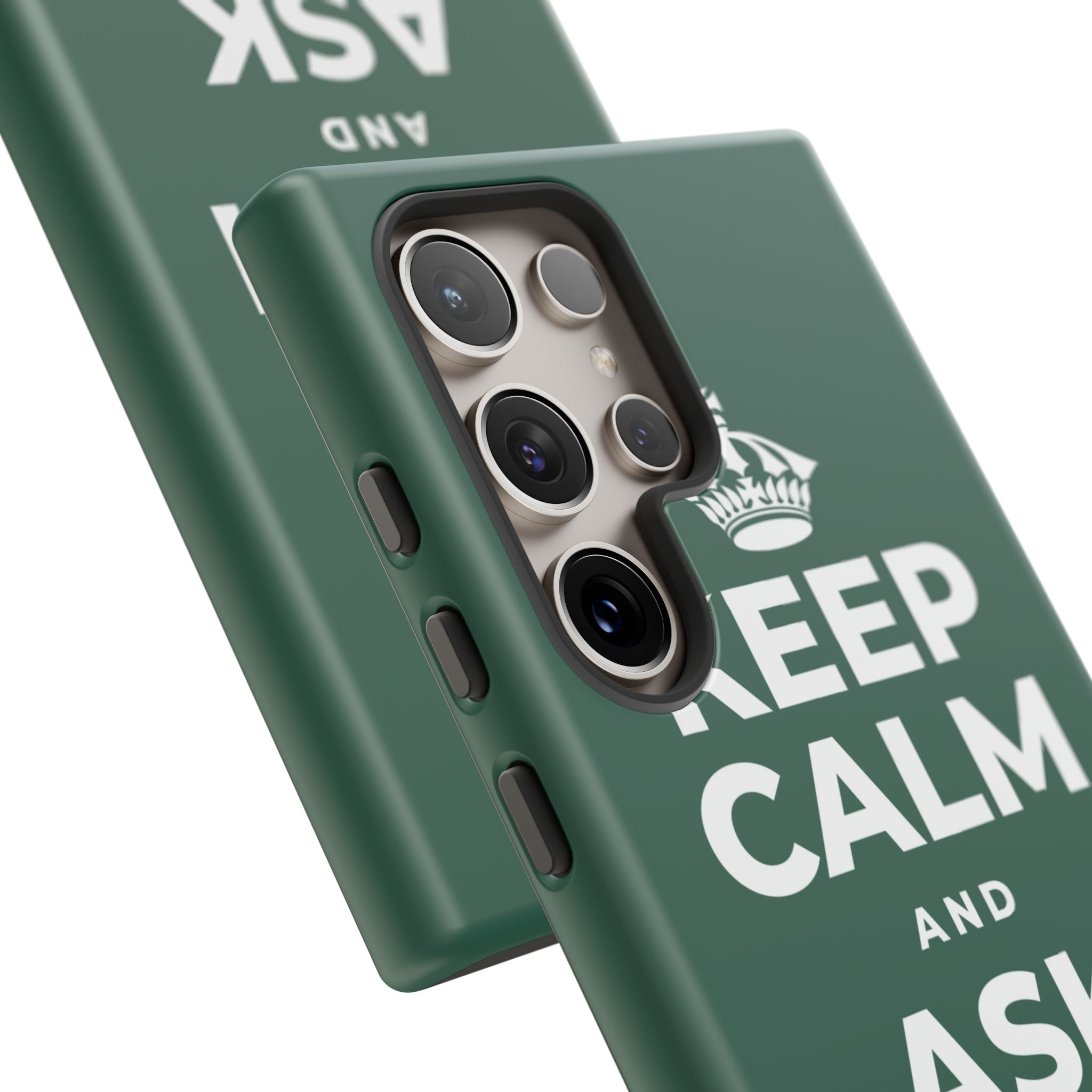 KEEP CALM AND ASK FOR HELP Phone Case