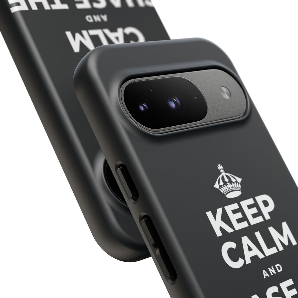 KEEP CALM AND CHASE THE MOONLIGHT Phone Case (Dark)