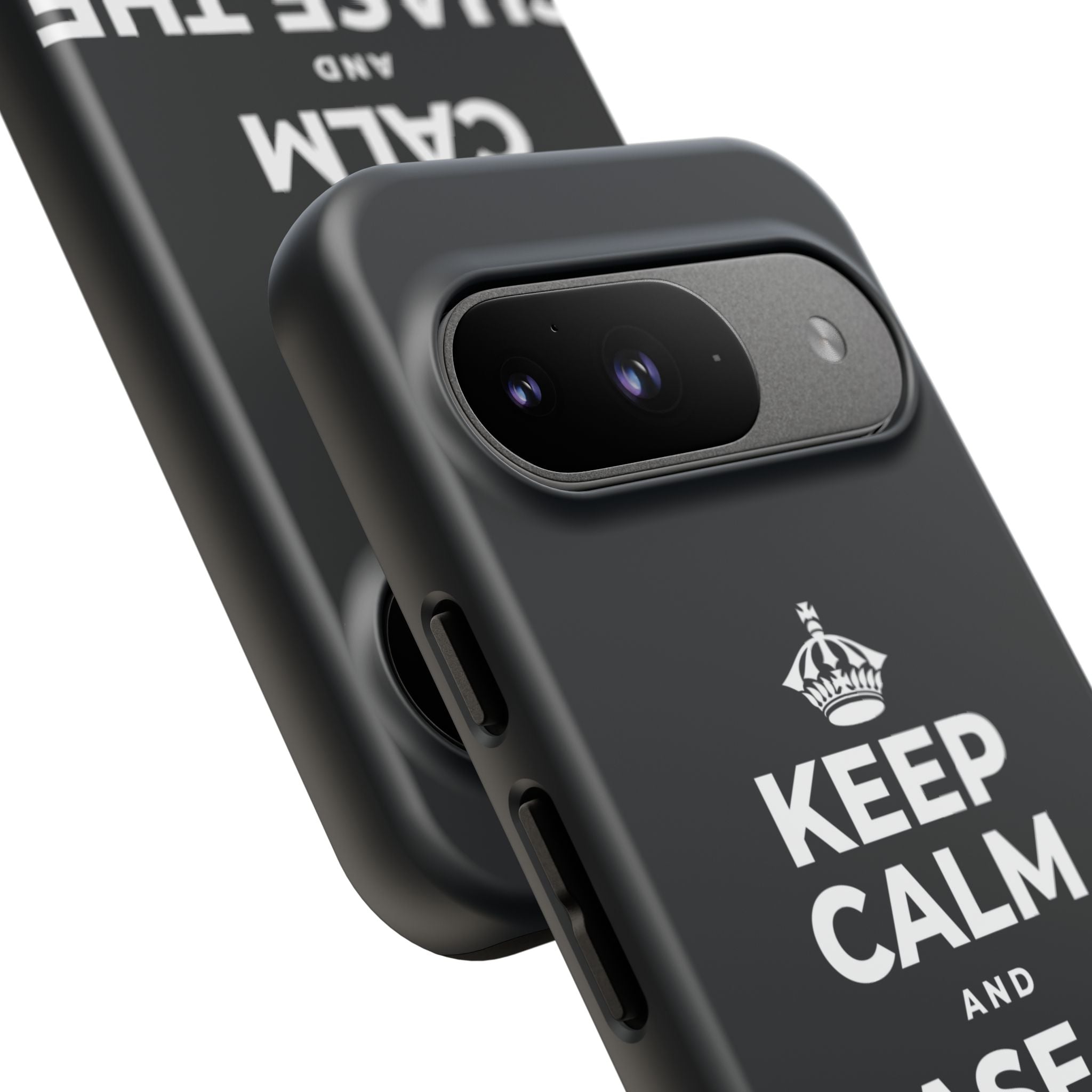 KEEP CALM AND CHASE THE MOONLIGHT Phone Case (Dark)