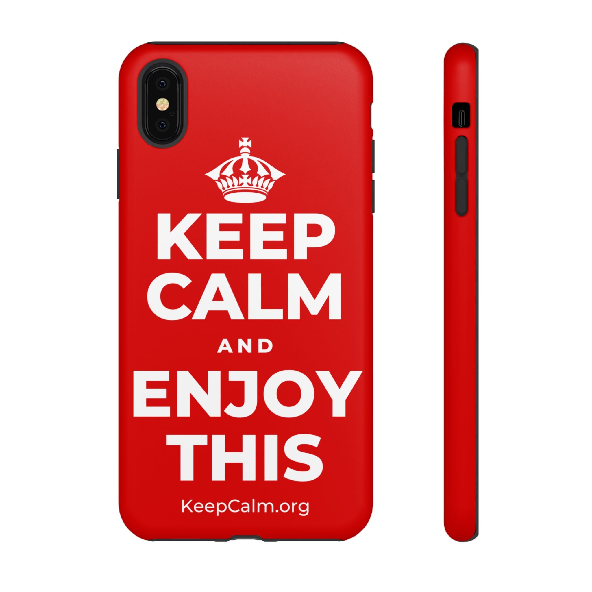 KEEP CALM AND ENJOY THIS Phone Case