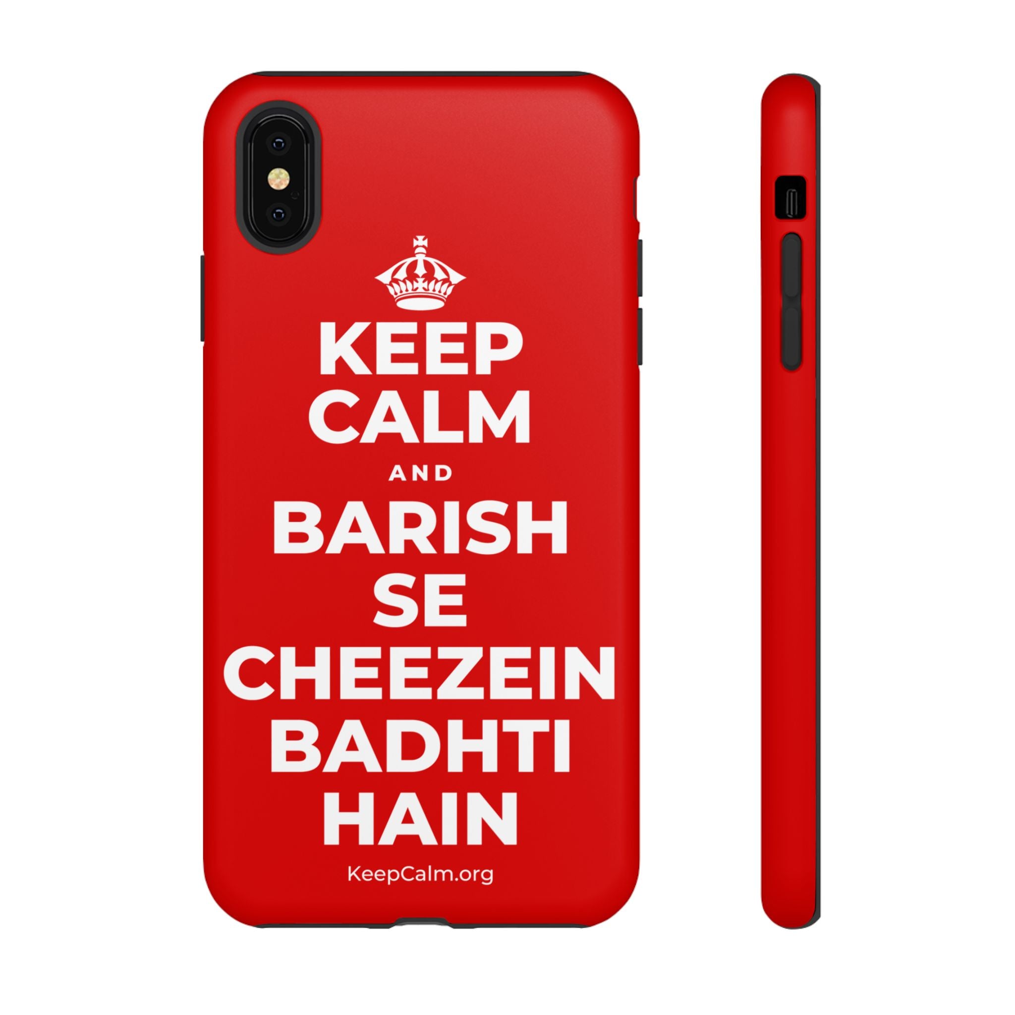 KEEP CALM AND BARISH SE CHEEZEIN BADHTI HAIN Phone Case