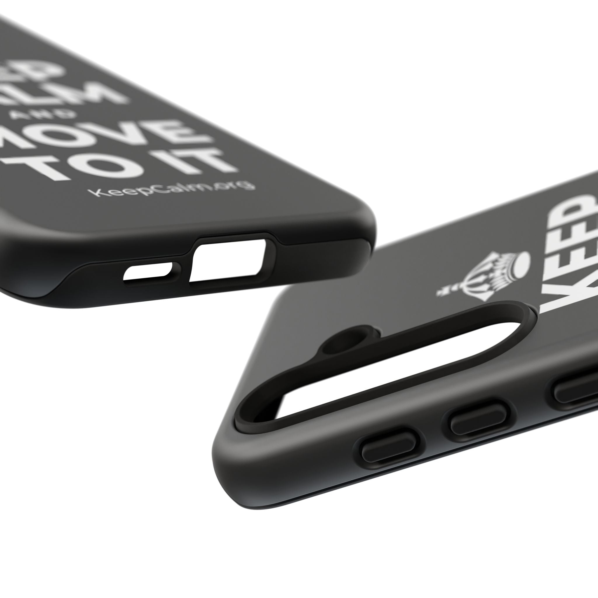 KEEP CALM AND MOVE TO IT Phone Case