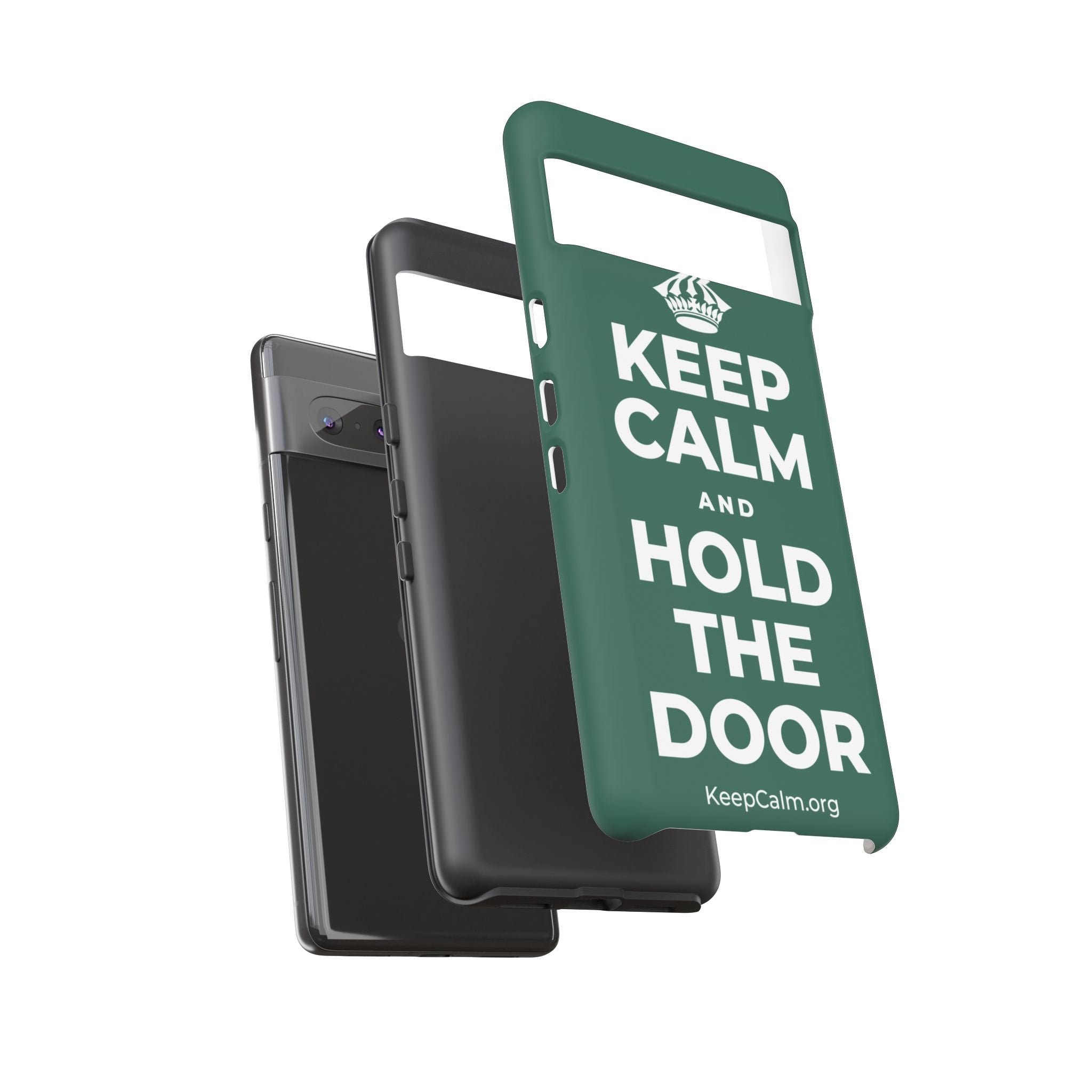 KEEP CALM AND HOLD THE DOOR Phone Case