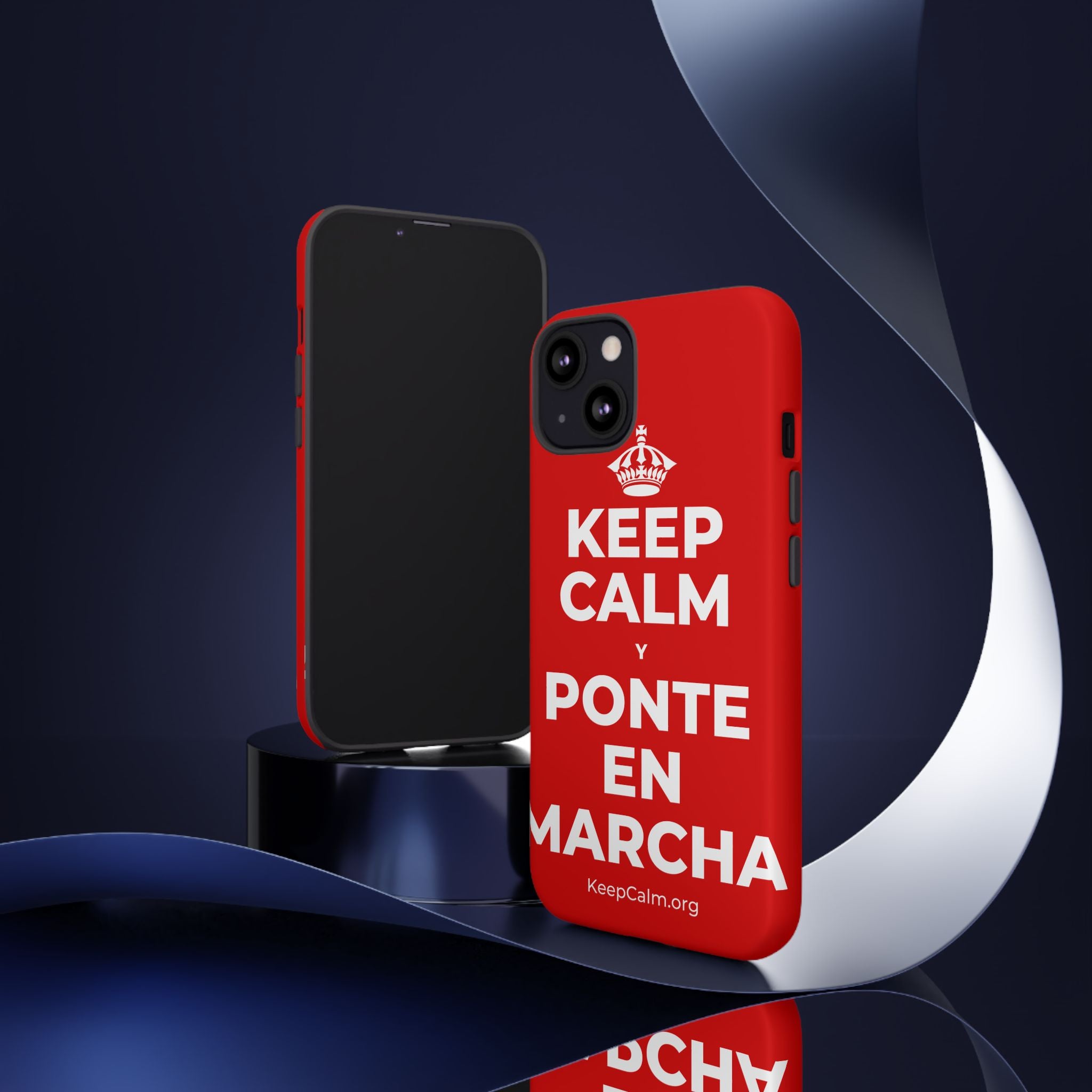 KEEP CALM Y PONTE EN MARCHA Phone Case