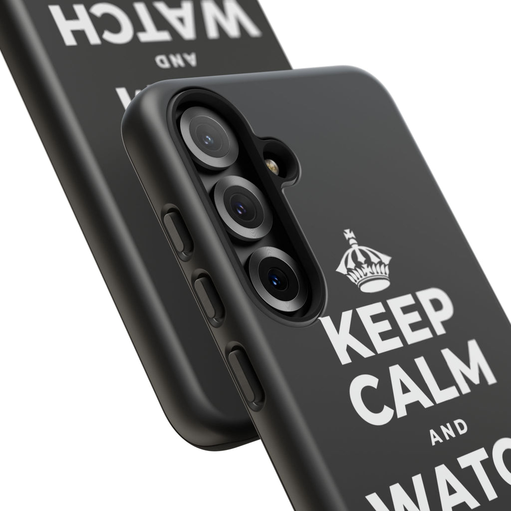 KEEP CALM AND WATCH THEM GROW Phone Case