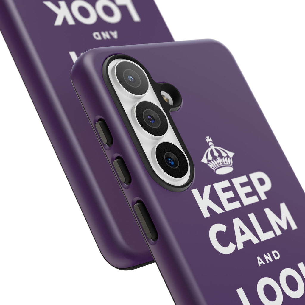 KEEP CALM AND LOOK FOR THE LIGHT Phone Case