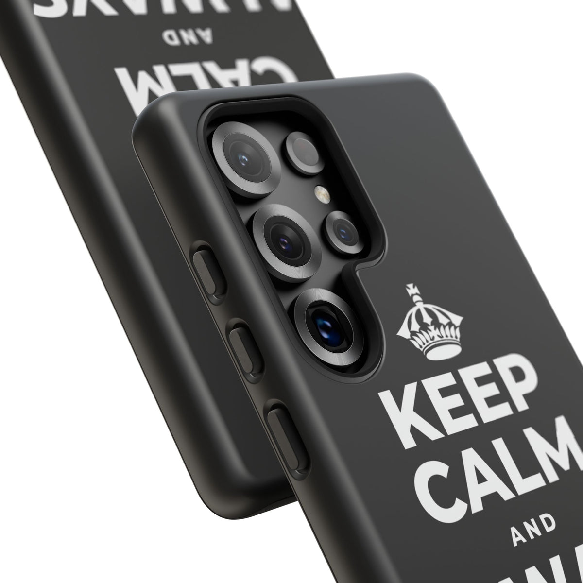 KEEP CALM AND ALWAYS BE 🦇MAN Phone Case