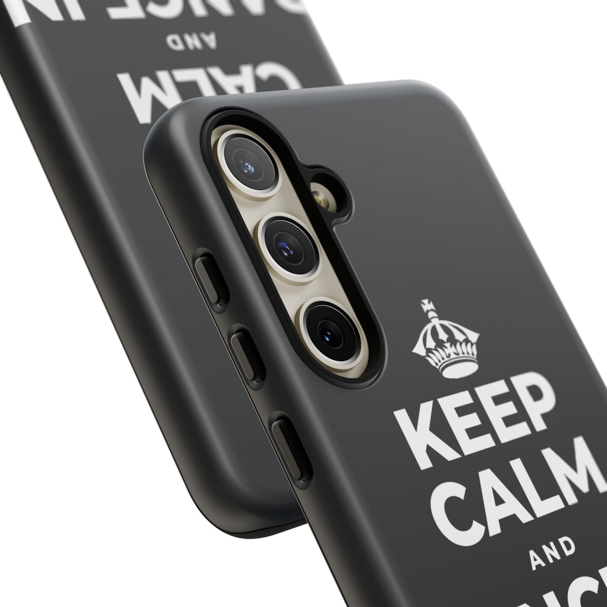 KEEP CALM AND DANCE IN THE RAIN Phone Case (Dark)