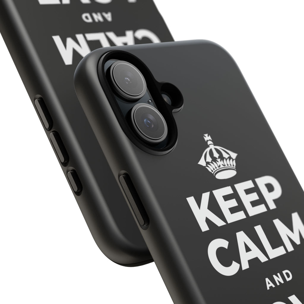 KEEP CALM AND LOVE LIFE Phone Case