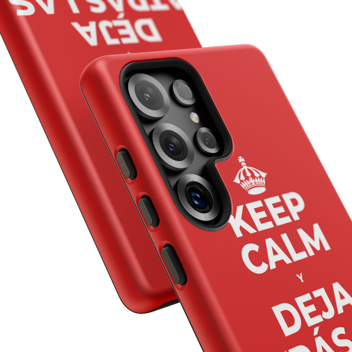 KEEP CALM Y DEJA ATRÁS LAS VIEJAS CARGAS Phone Case