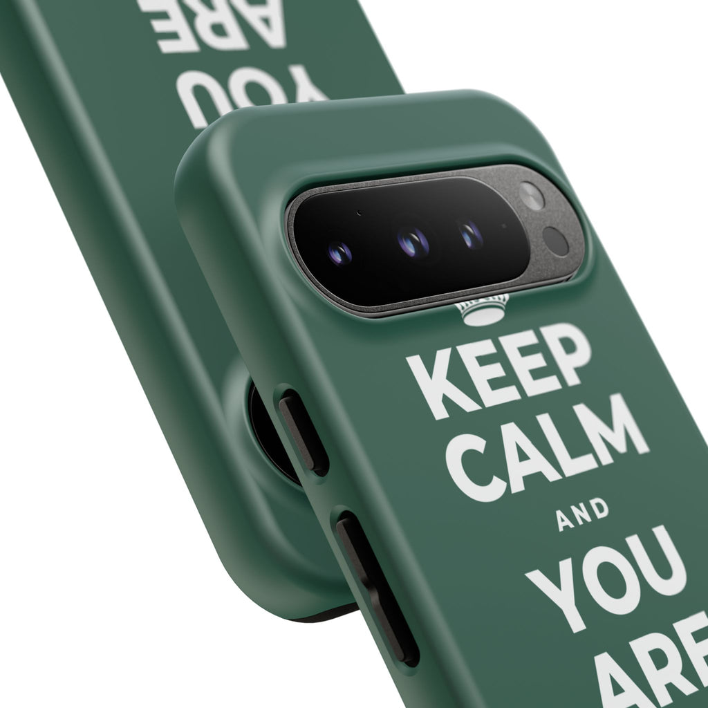 KEEP CALM AND YOU ARE DOING GREAT TODAY Phone Case