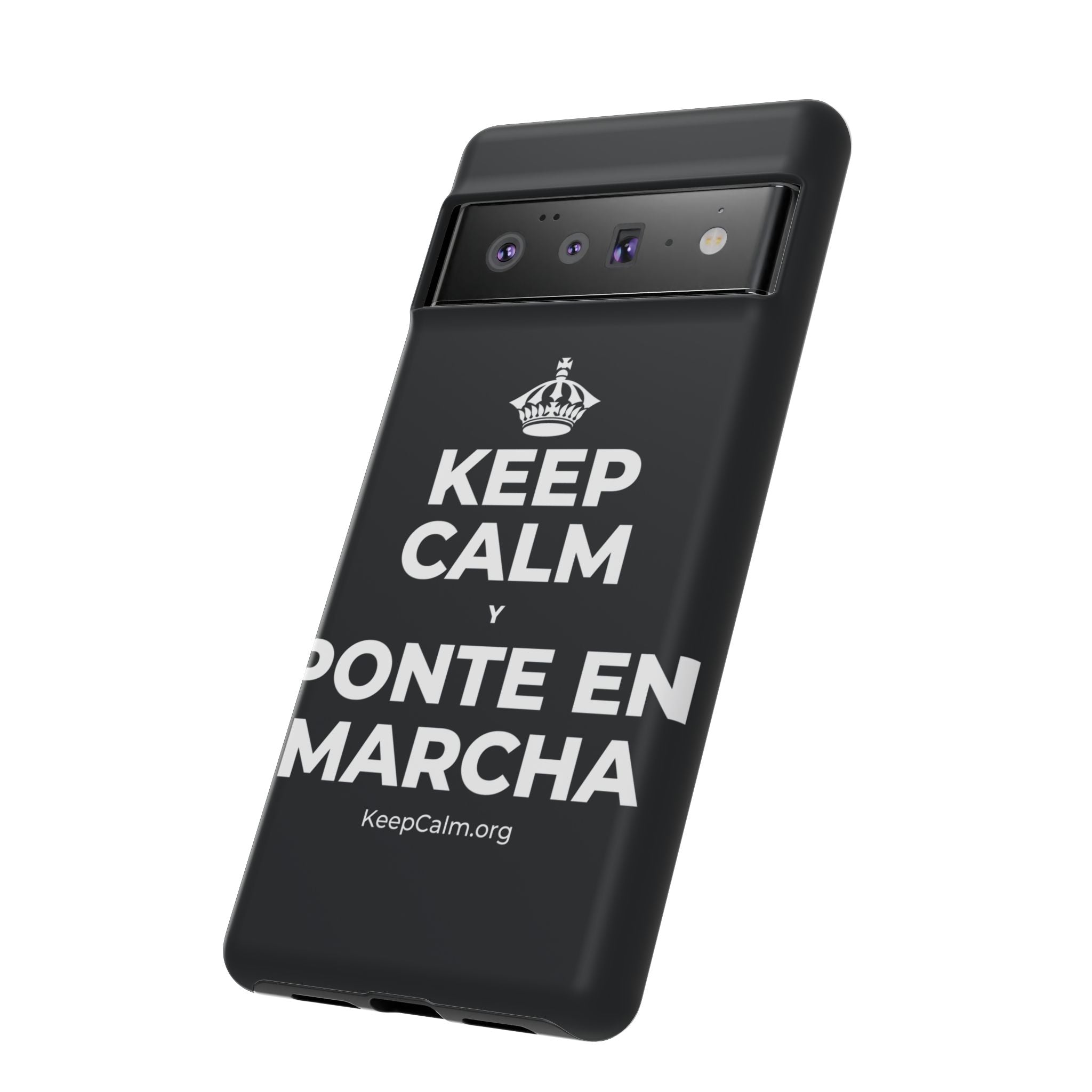 KEEP CALM Y PONTE EN MARCHA Phone Case (Dark)