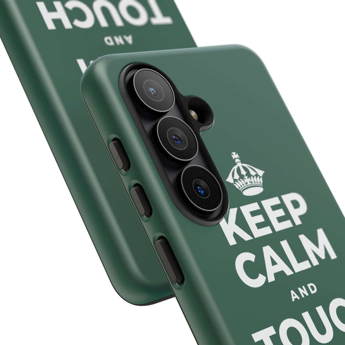 KEEP CALM AND TOUCH SOME GRASS Phone Case