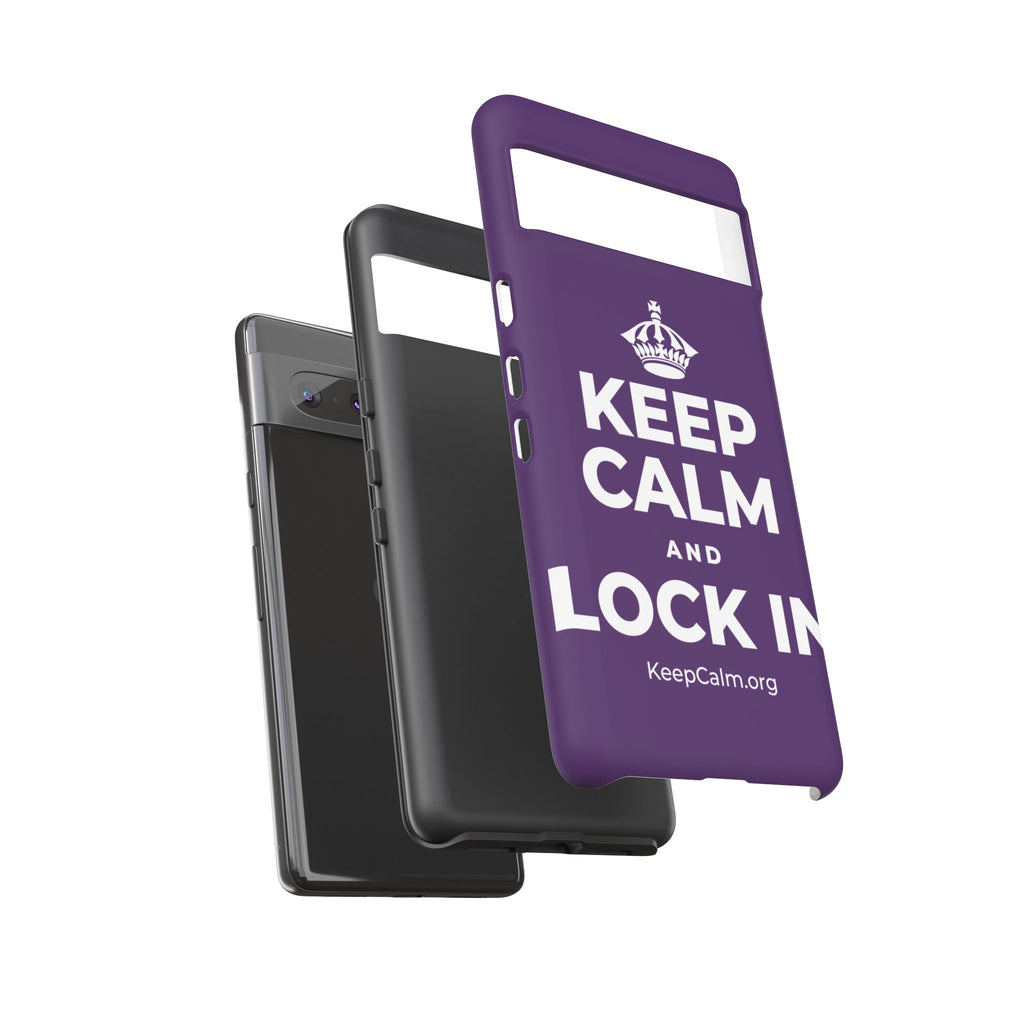 KEEP CALM AND LOCK IN Phone Case