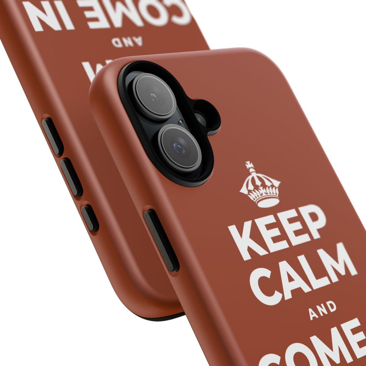 KEEP CALM AND COME IN FROM THE COLD Phone Case
