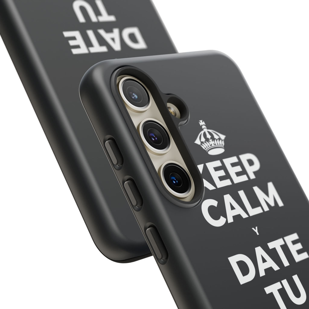 KEEP CALM Y DATE TU VUELTA DE HONOR Phone Case (Dark)