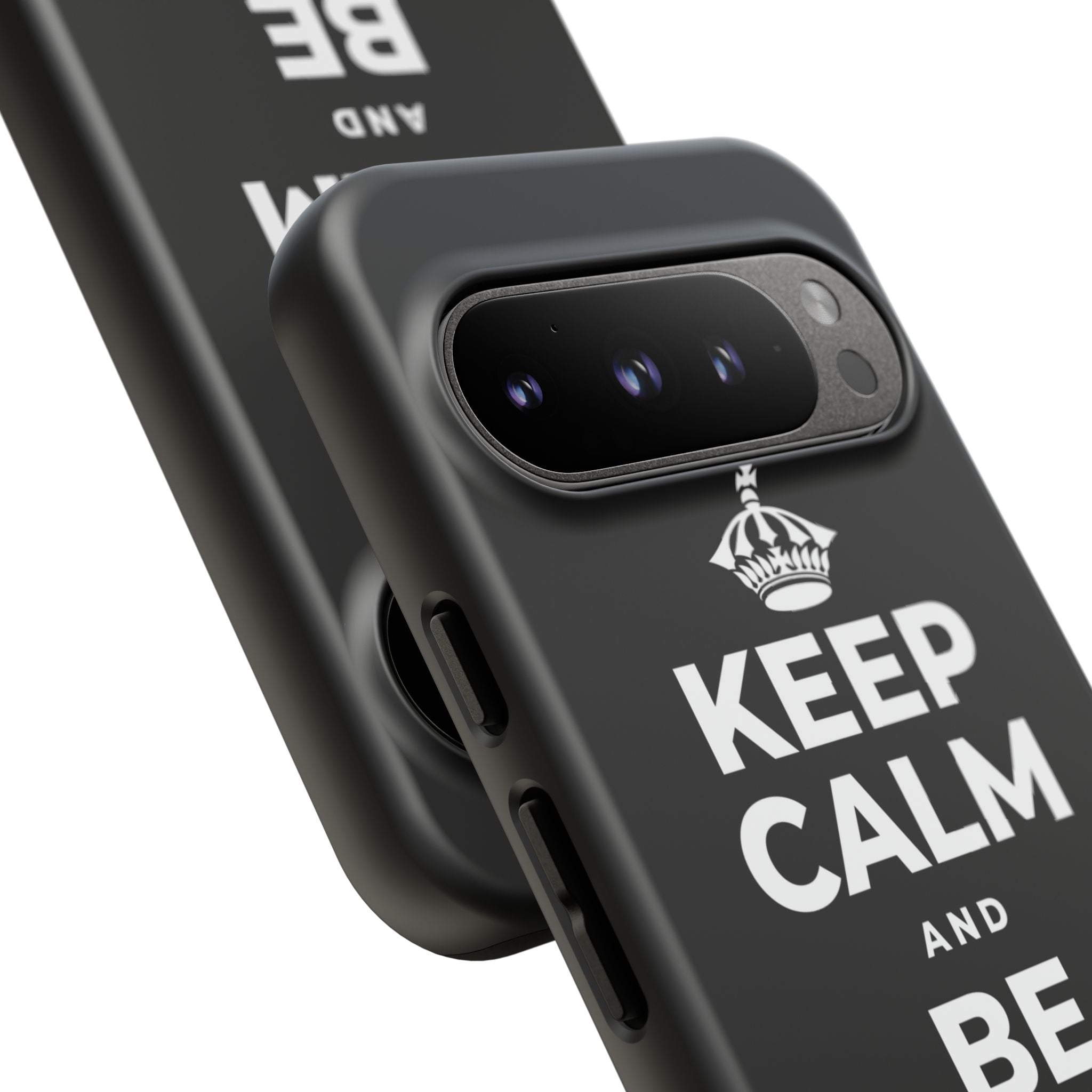 KEEP CALM AND BE STRONG LIKE A 🦕 Phone Case