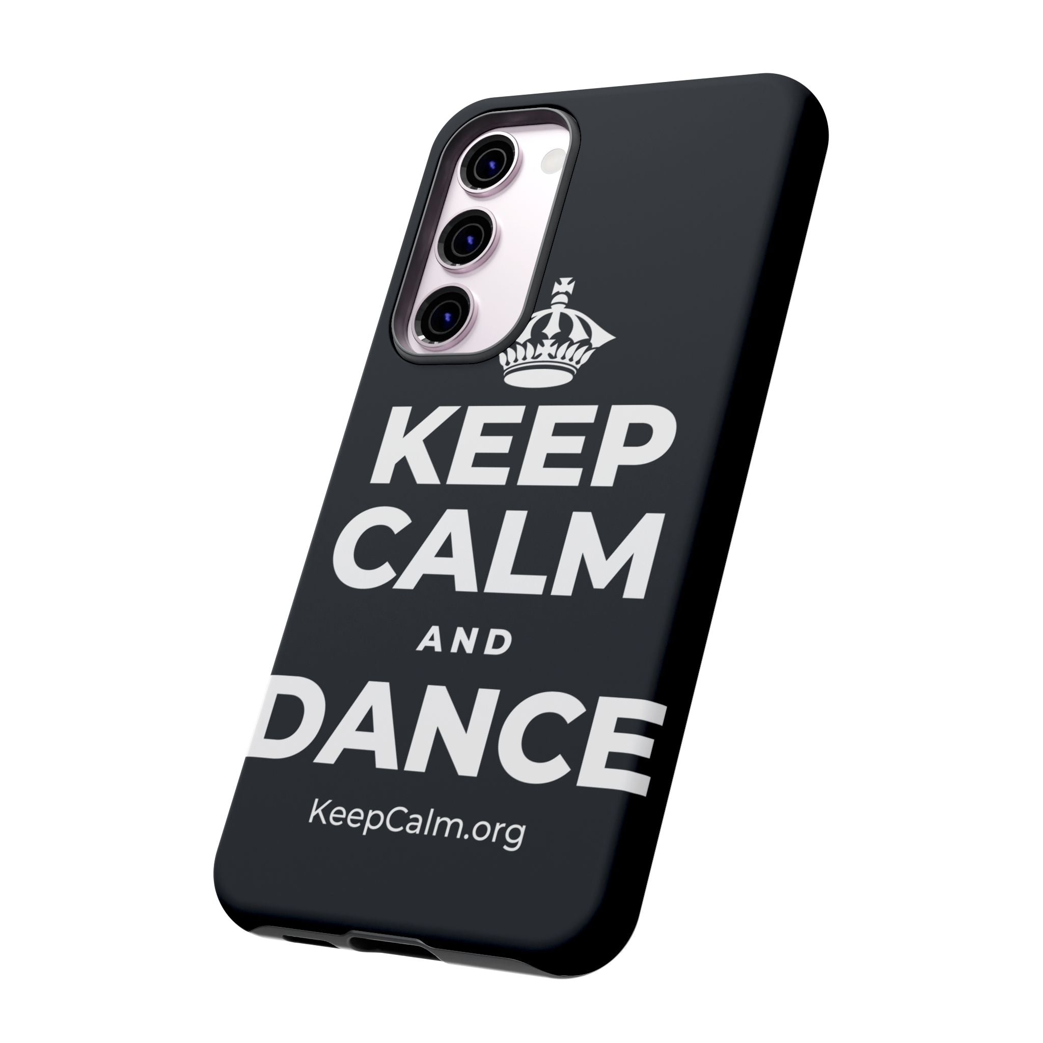 KEEP CALM AND DANCE Phone Case (Dark)