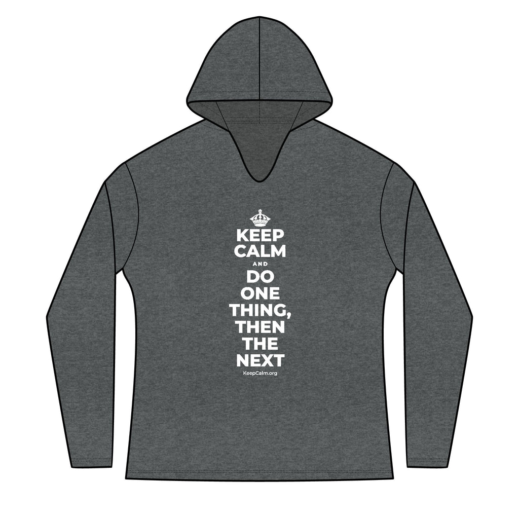 KEEP CALM AND DO ONE THING, THEN THE NEXT Women's Long Sleeve Hoodie