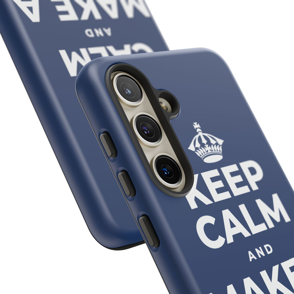 KEEP CALM AND MAKE A WARM MEMORY Phone Case