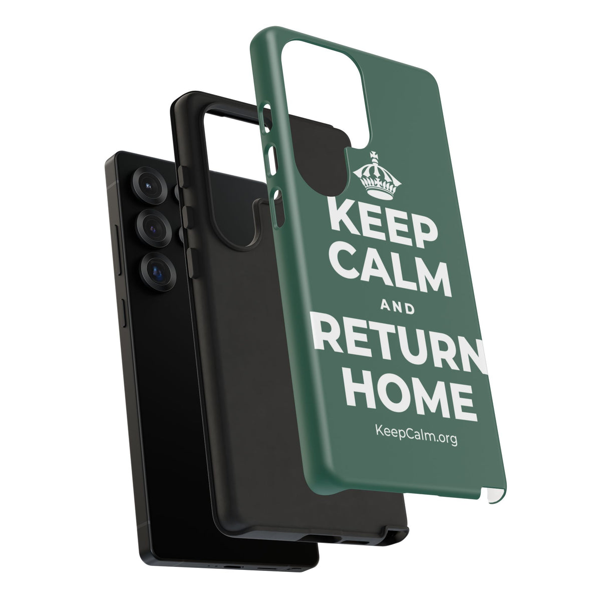 KEEP CALM AND RETURN HOME Phone Case
