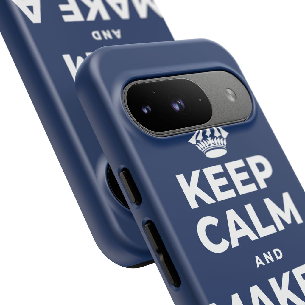KEEP CALM AND MAKE A WARM MEMORY Phone Case