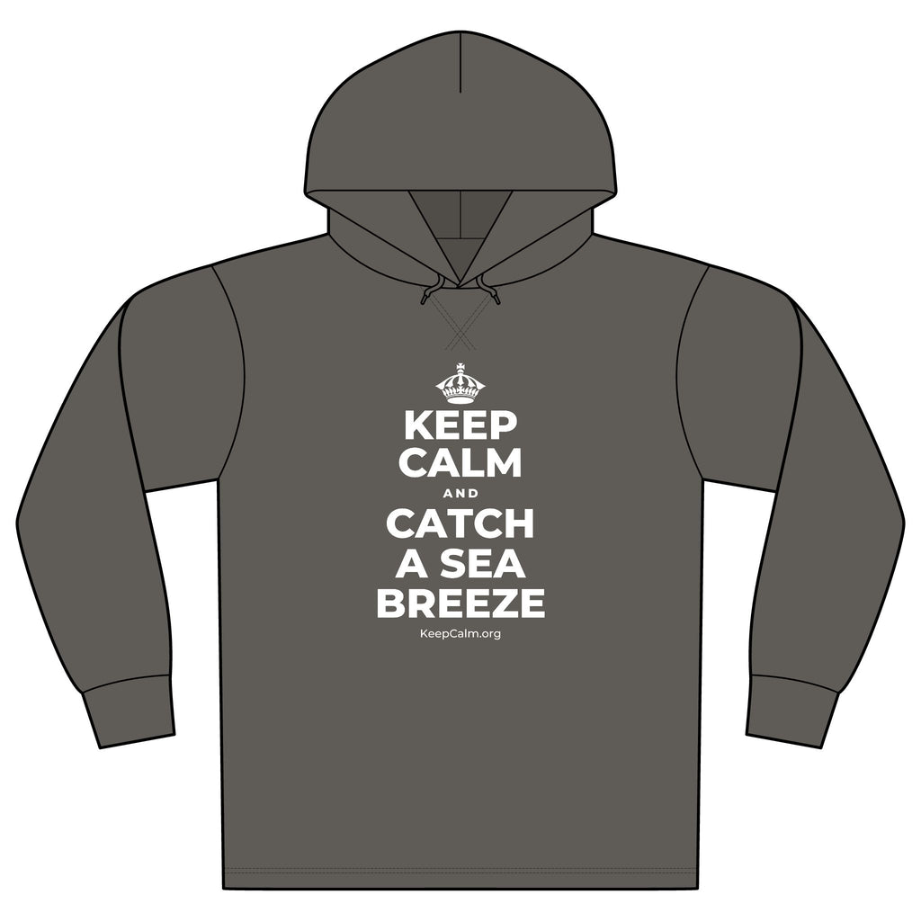 KEEP CALM AND CATCH A SEA BREEZE Organic Hoodie Tee