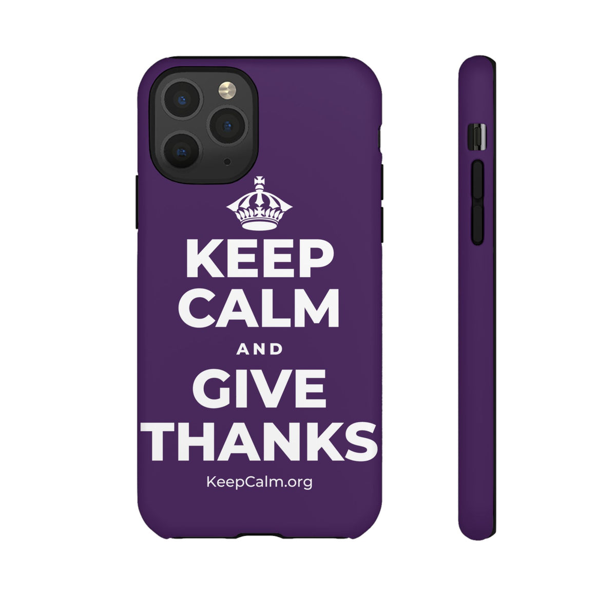KEEP CALM AND GIVE THANKS Phone Case