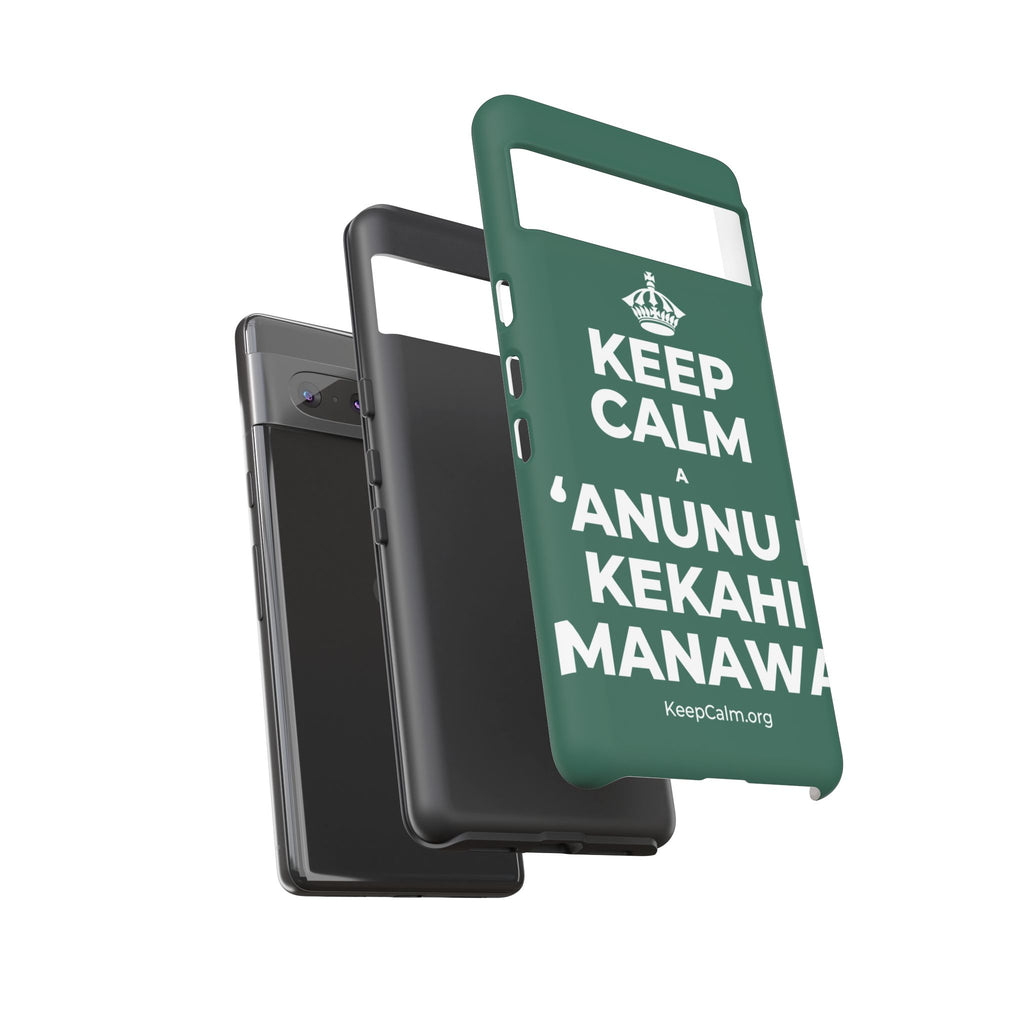 KEEP CALM A ʻANUNU I KEKAHI MANAWA Phone Case
