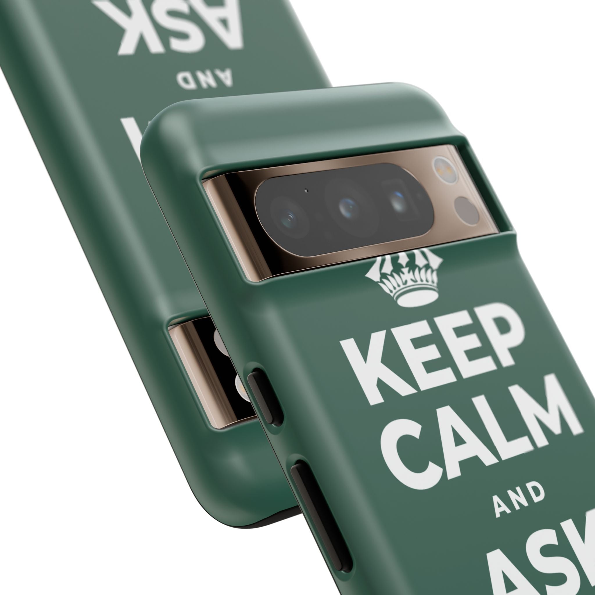 KEEP CALM AND ASK FOR HELP Phone Case
