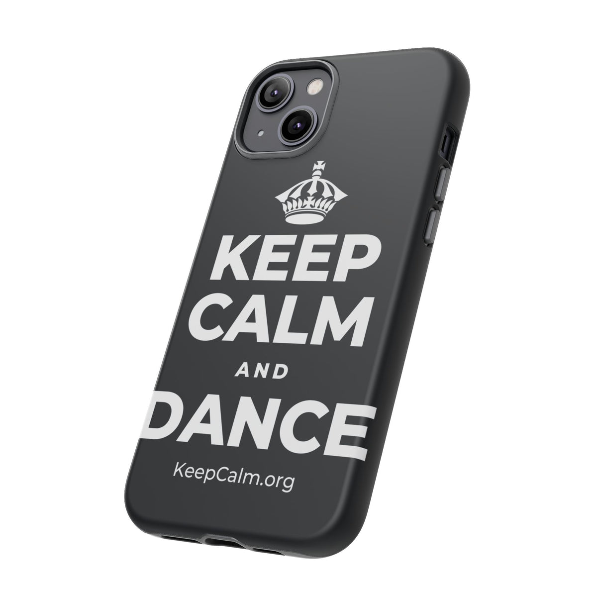 KEEP CALM AND DANCE Phone Case (Dark)