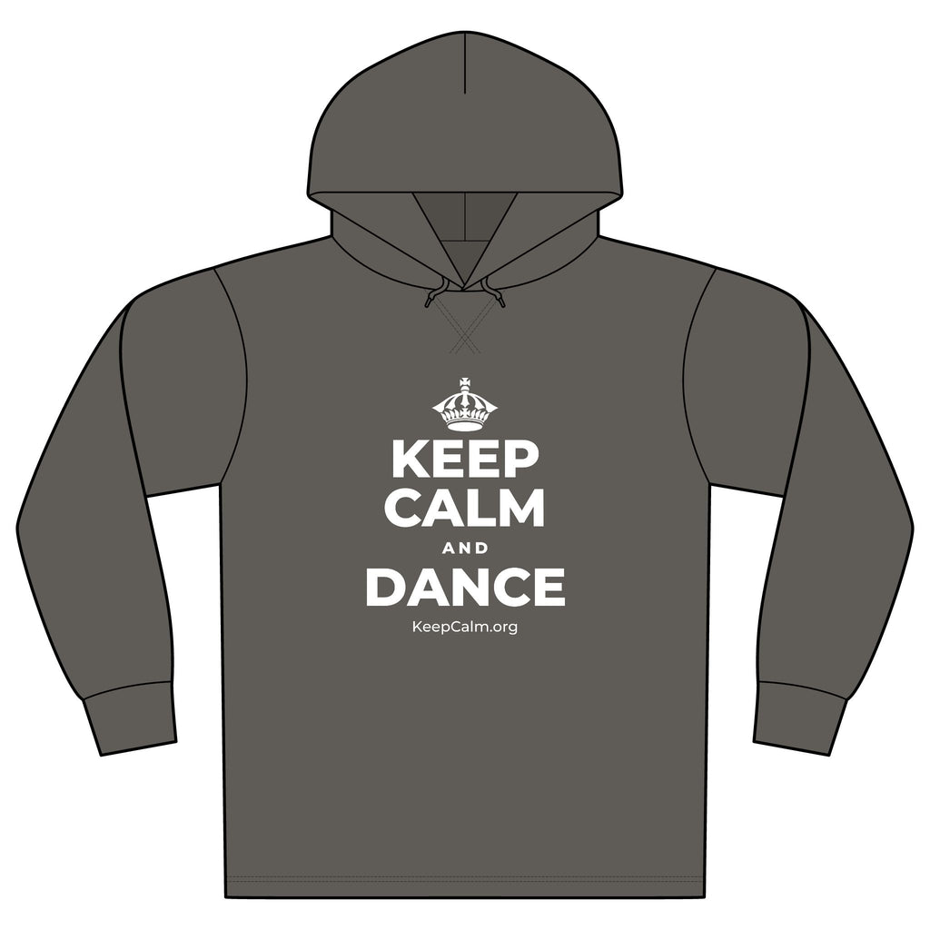 KEEP CALM AND DANCE Organic Hoodie Tee