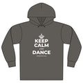 KEEP CALM AND DANCE Organic Hoodie Tee