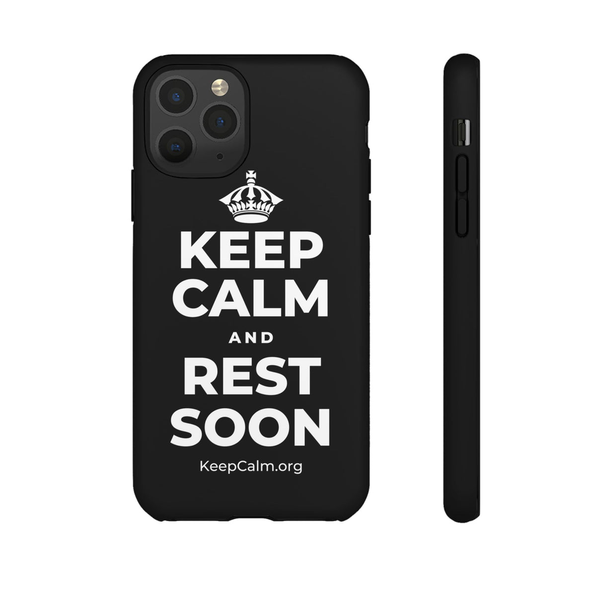 KEEP CALM AND REST SOON Phone Case