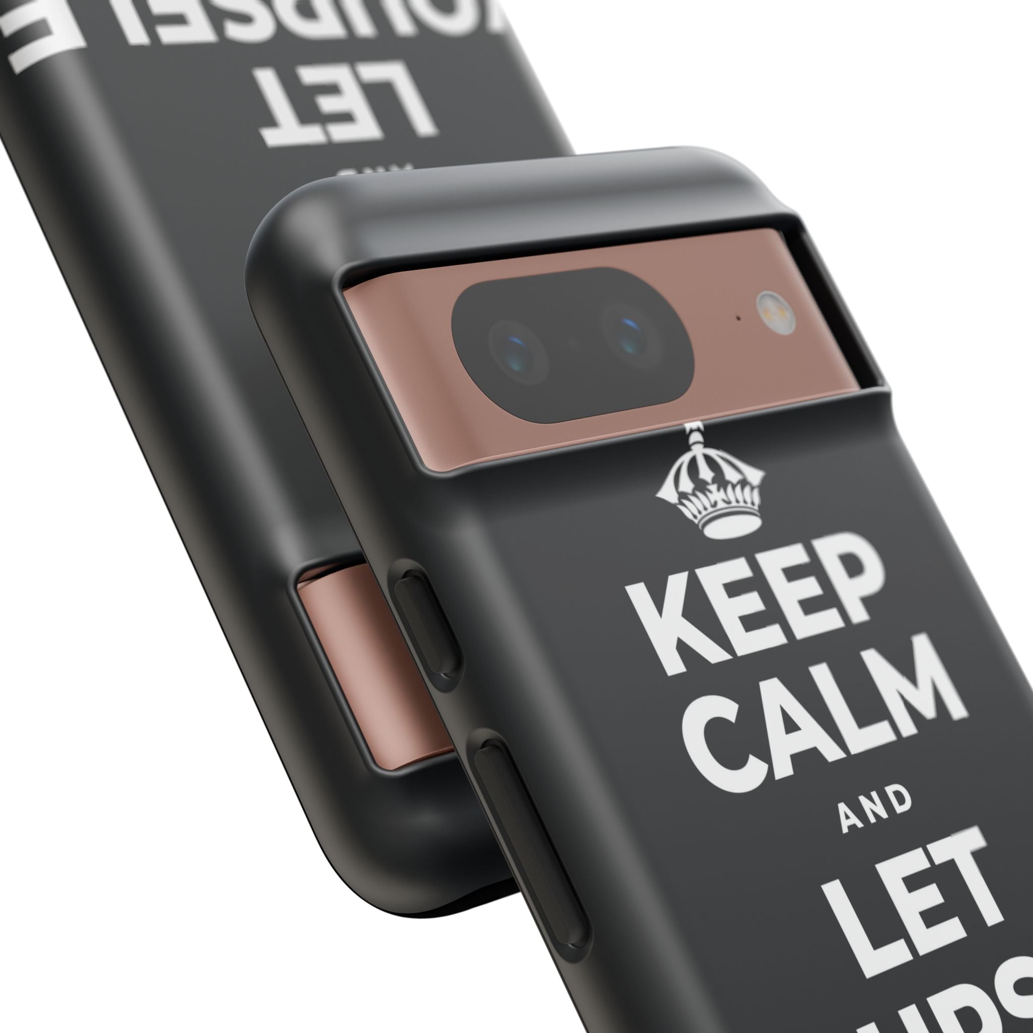 KEEP CALM AND LET YOURSELF SLOW DOWN Phone Case (Dark)