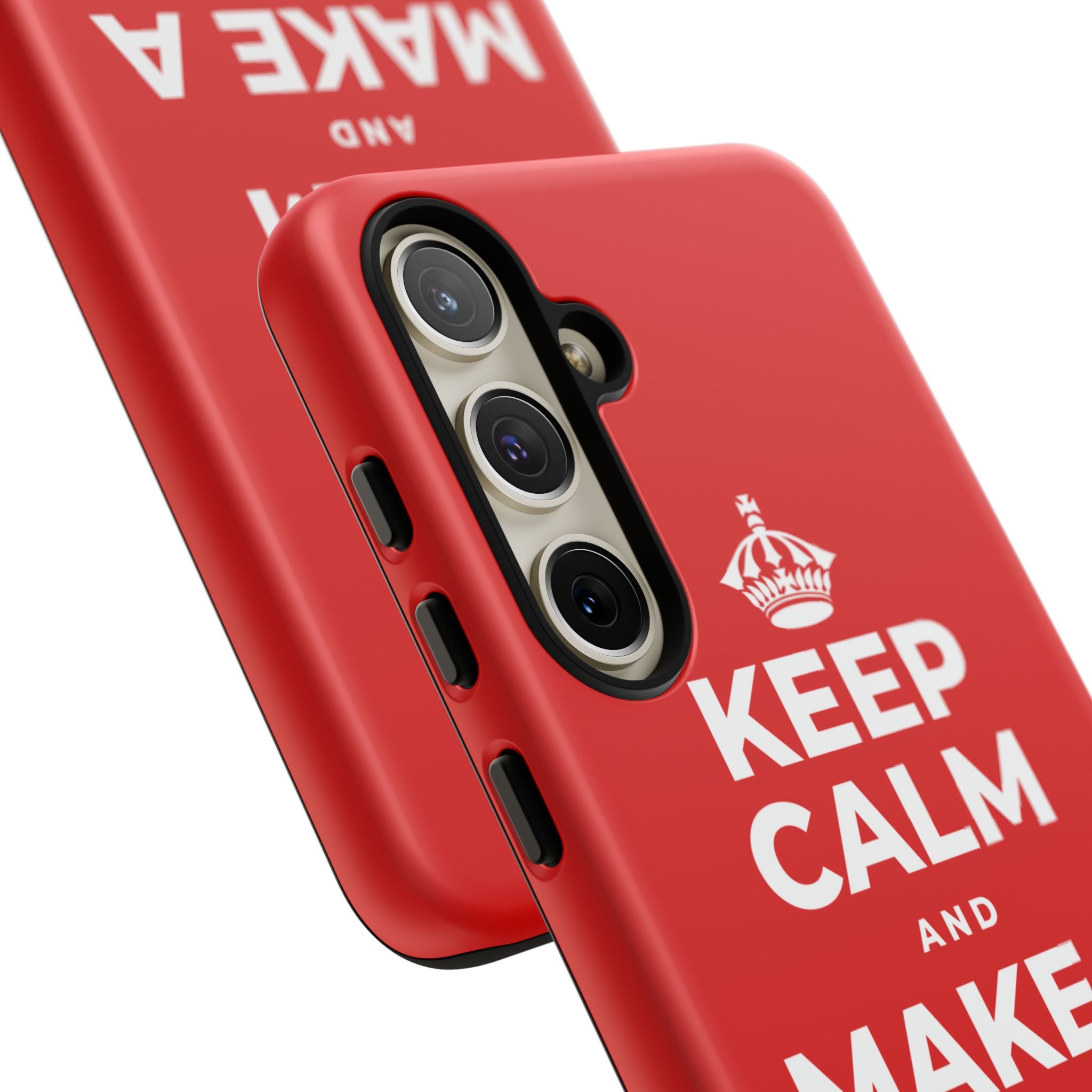 KEEP CALM AND MAKE A HAPPY MEMORY Phone Case