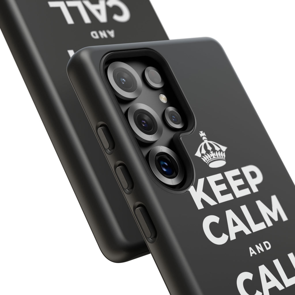 KEEP CALM AND CALL YOUR PEOPLE Phone Case