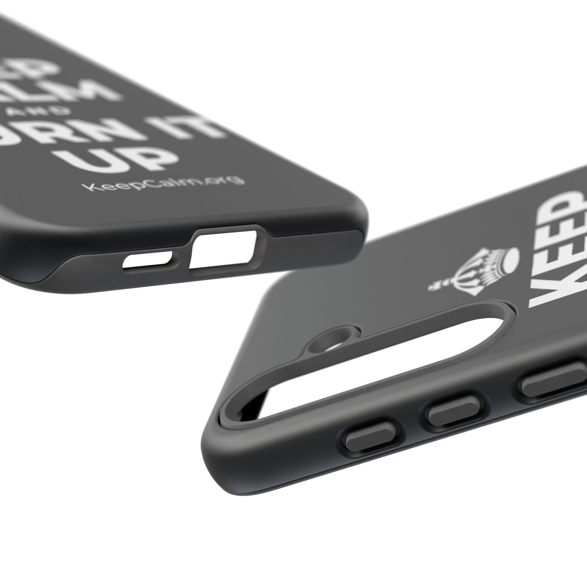 KEEP CALM AND TURN IT UP Phone Case (Dark)