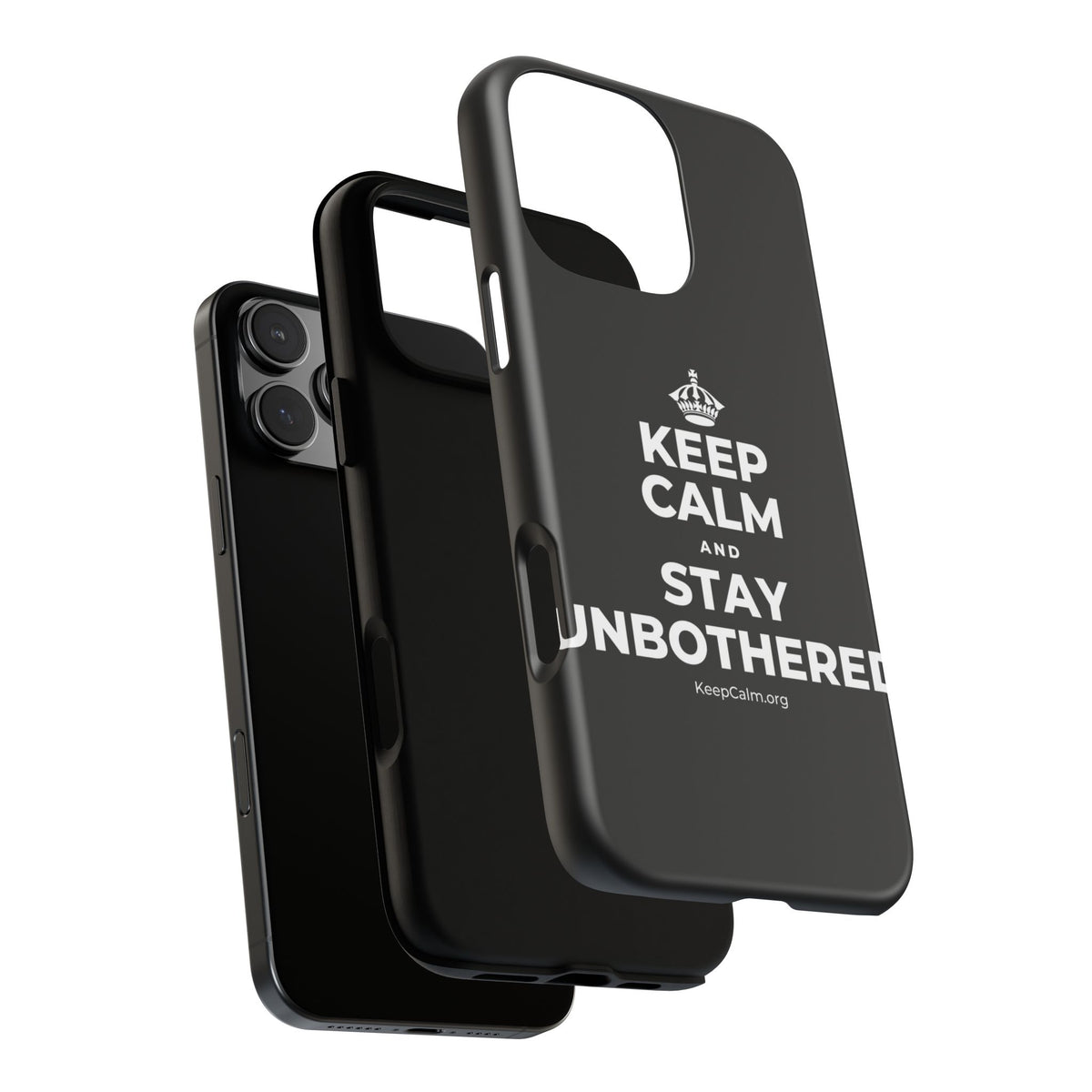 KEEP CALM AND STAY UNBOTHERED Phone Case
