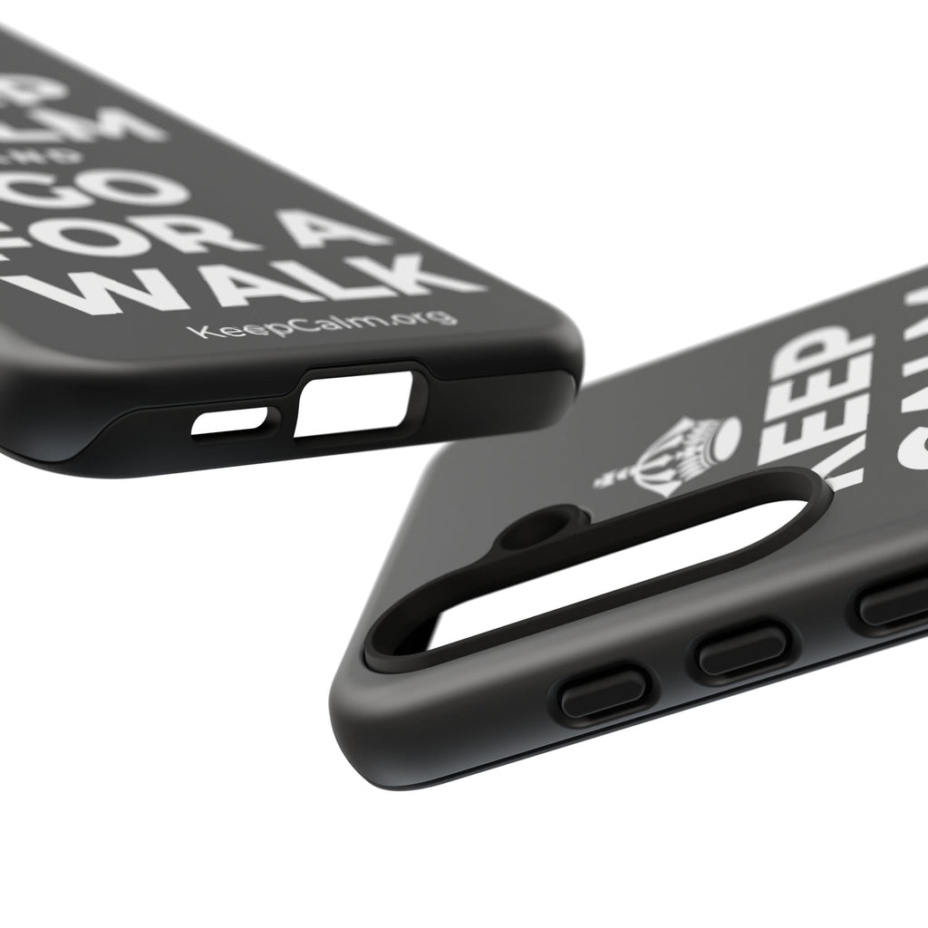 KEEP CALM AND GO FOR A WALK Phone Case