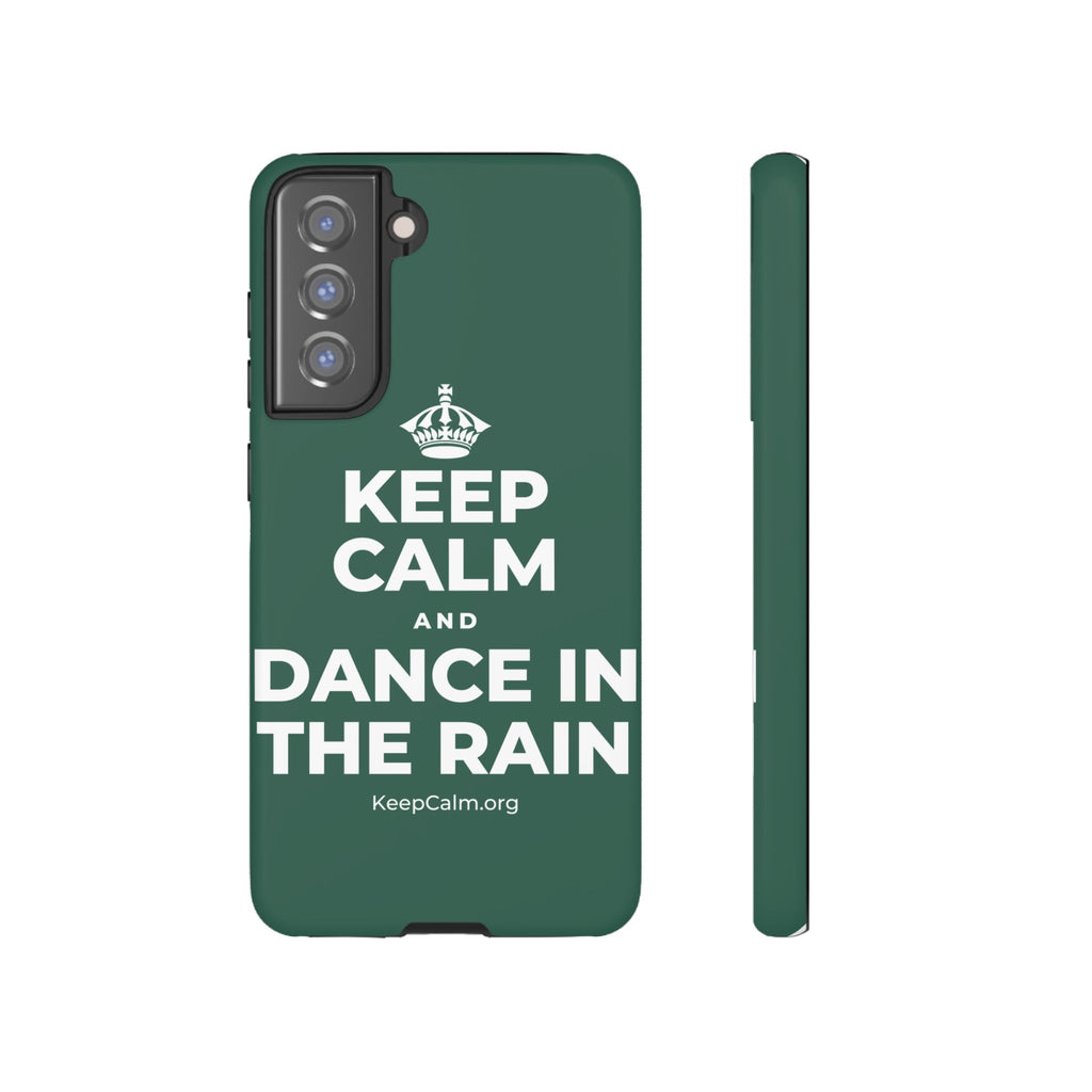 KEEP CALM AND DANCE IN THE RAIN Phone Case
